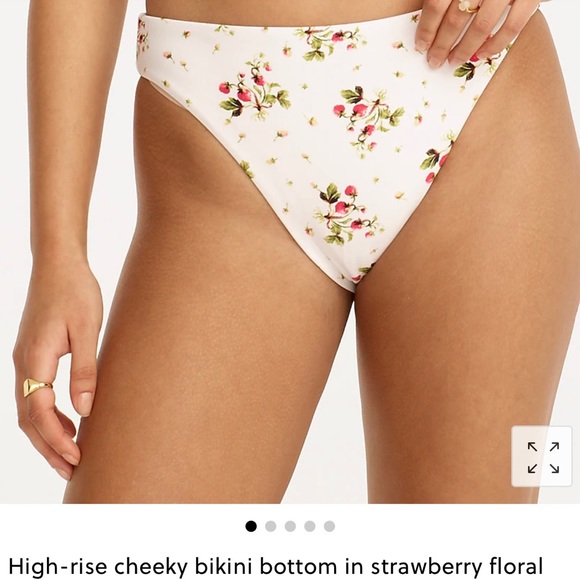 JCrew High rise cheeky bikini bottom - Picture 4 of 4